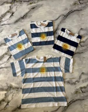 Remera Algodón Bordada