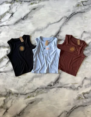 Musculosa Bordada