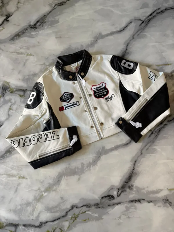 Campera Eco Cuero Corta