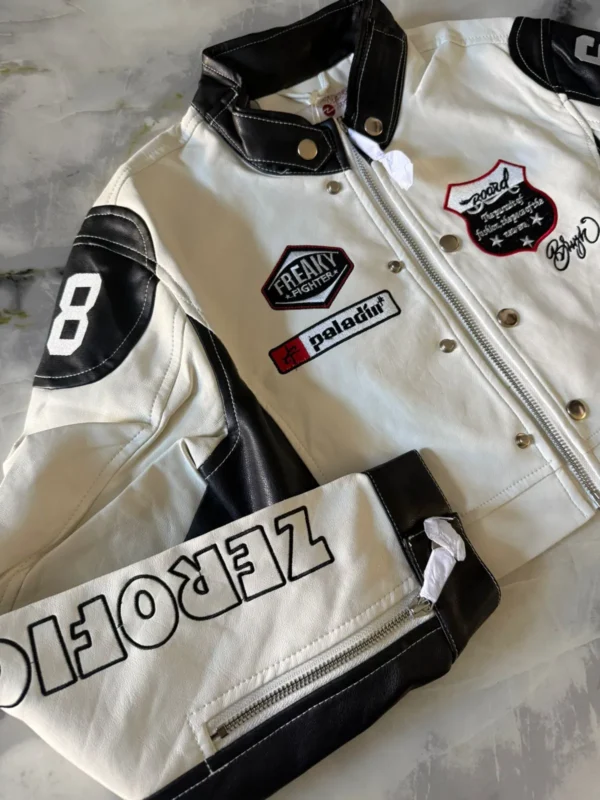 Campera Eco Cuero Corta